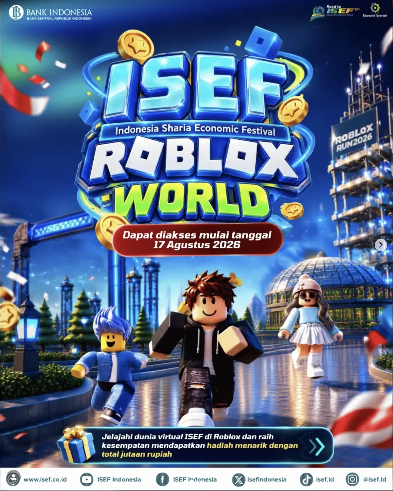 Poster Roblox ISEF World
