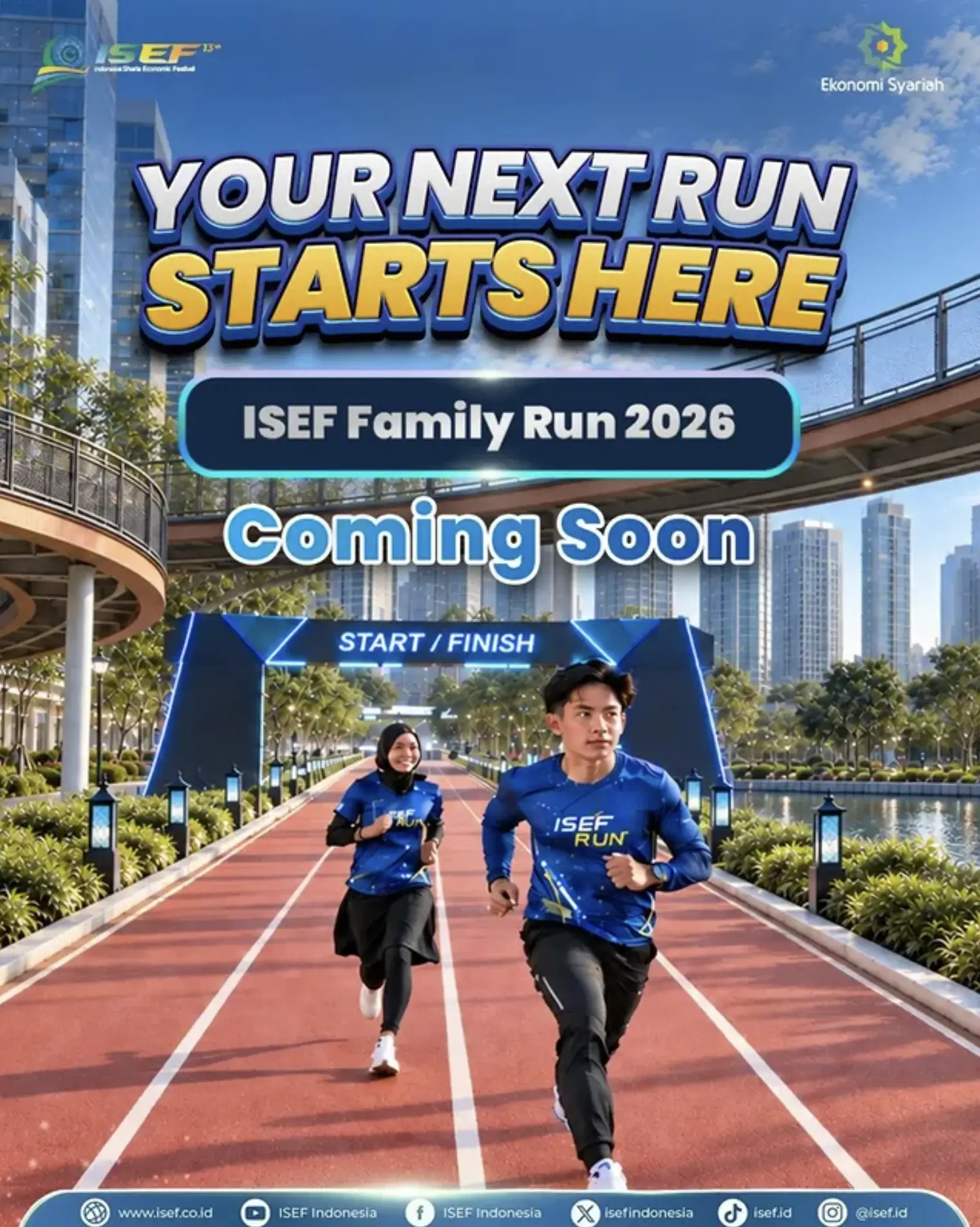 Poster ISEF Family Run 2026