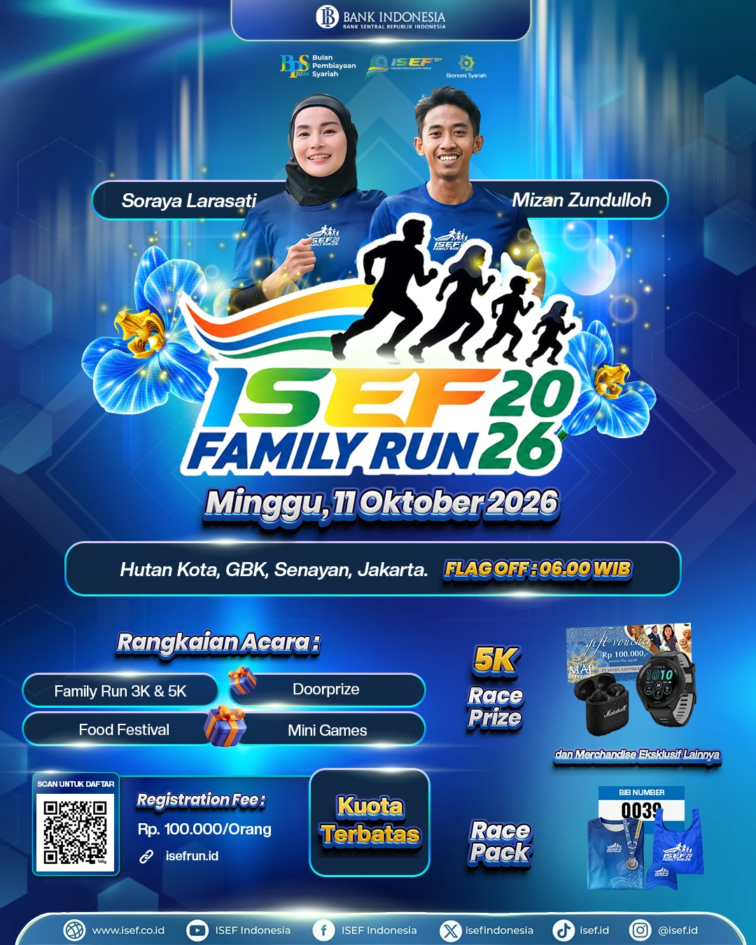 ISEF Family Run 2026 poster