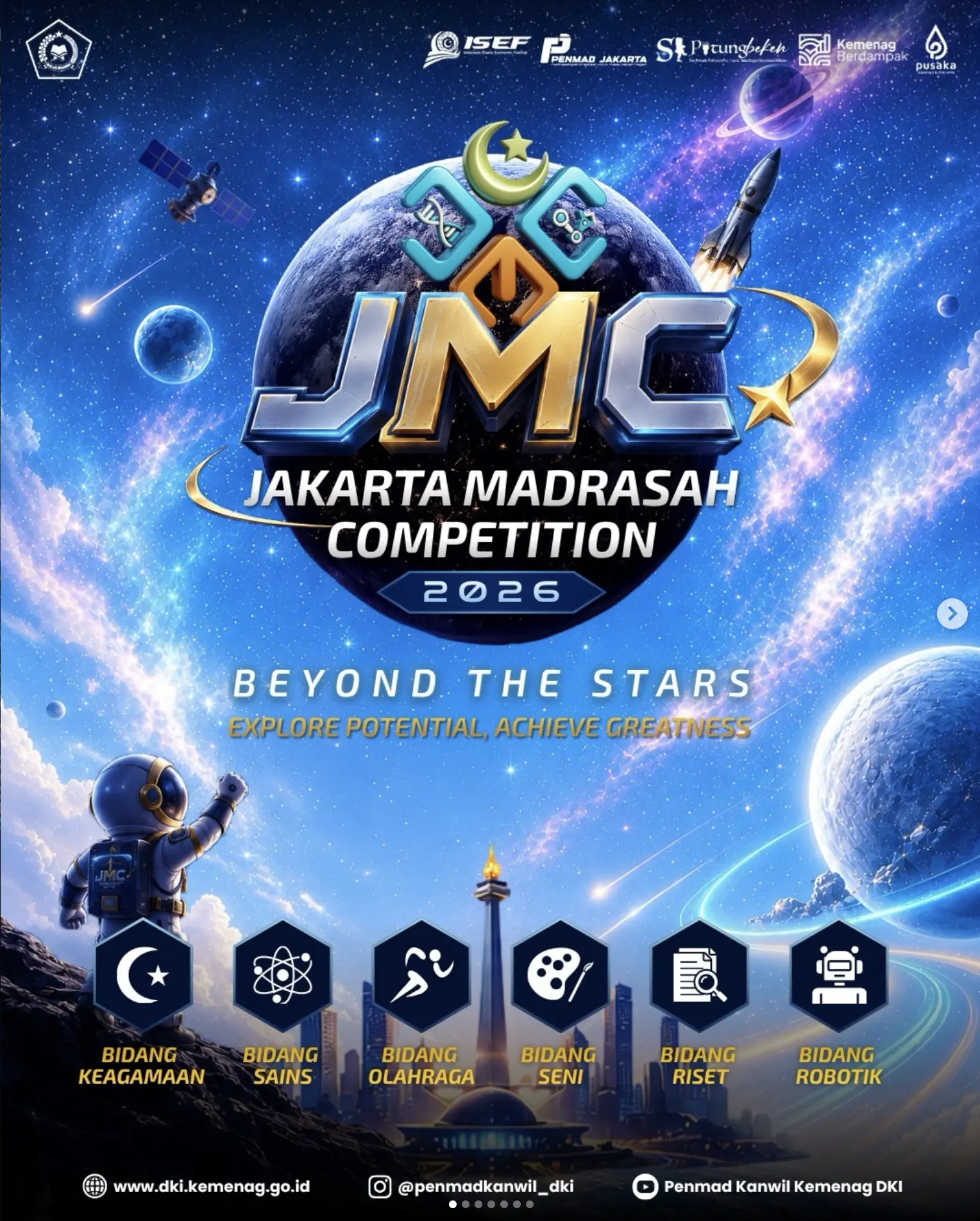 Poster Jakarta Madrasah Competition 2026