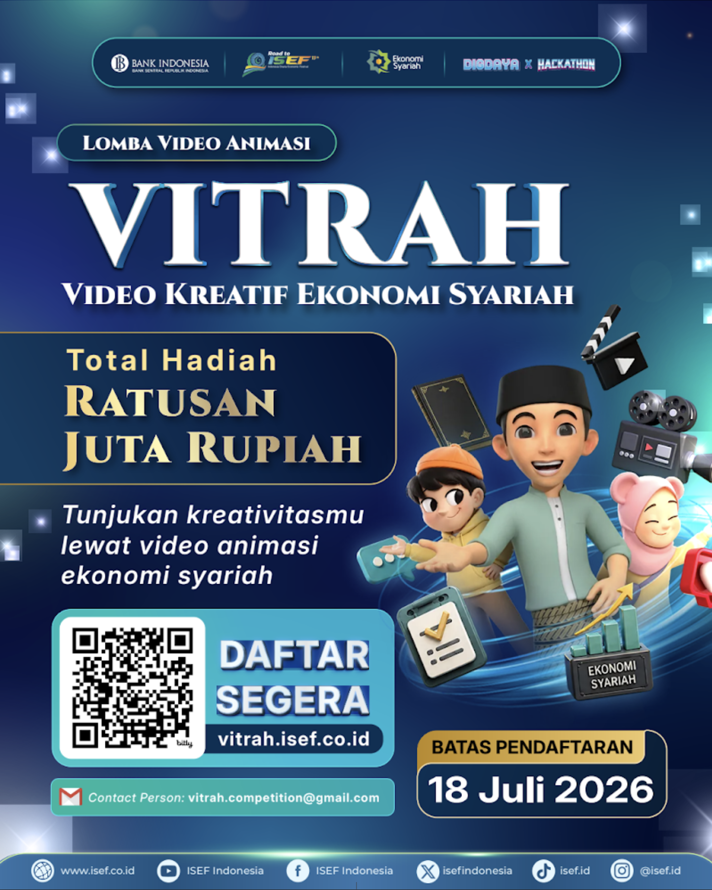 Vitrah ISEF 2026 — Lomba Video Kompetisi